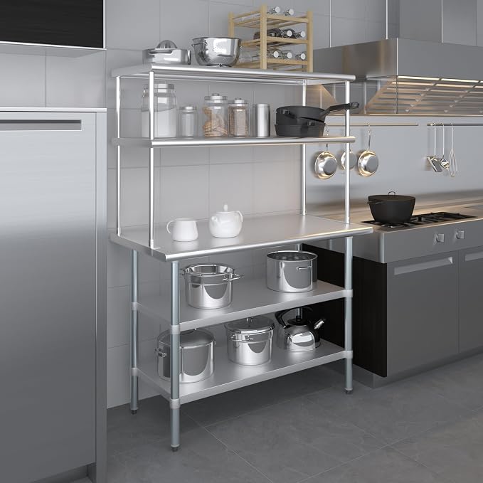 Amgood Stainless Steel Work Table - Image 8