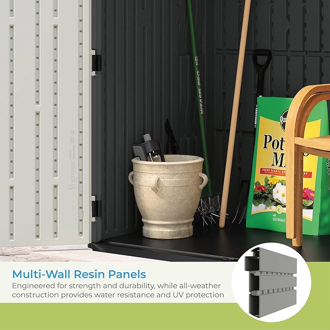 Suncast Extra-Large Vertical Storage Shed - Image 5
