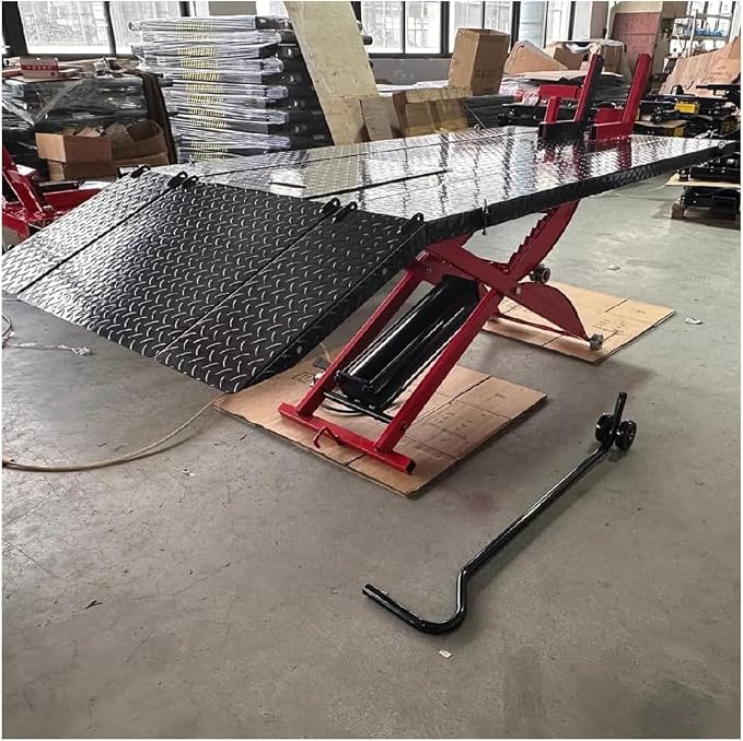Motorcycle Lift ATV 1000 lbs Pedal Side Extension Motorcycle Lift Table - Image 6