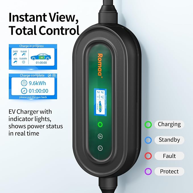 Romaa Level 2 EV Charger Portable Level 2 - Image 6