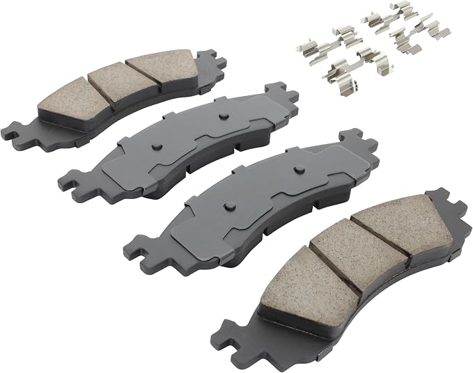 Premium Ceramic Front Brake Pads Compatible - Image 2