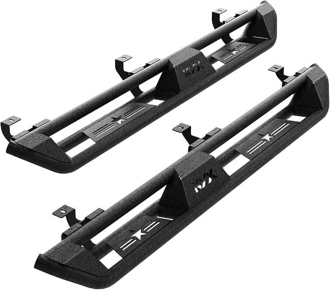 KYX Running Boards for 2005-2023 Toyota Tacoma Double Cab, Triple Tube Side by KYX