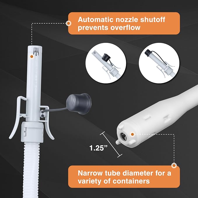 Battery Powered Stick Fuel Transfer Pump, 3.2 GPM, 51 Inch Transfer Length - Image 3