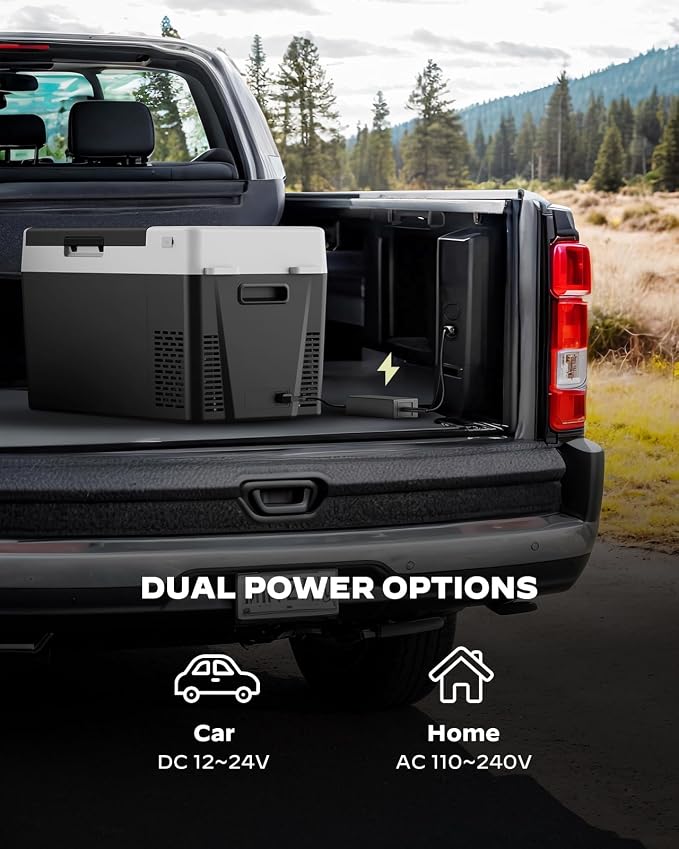 Marsail 12V Car Fridge 25QT Portable Freezer -4°F to 68°F, Compressor Cooler - Image 5