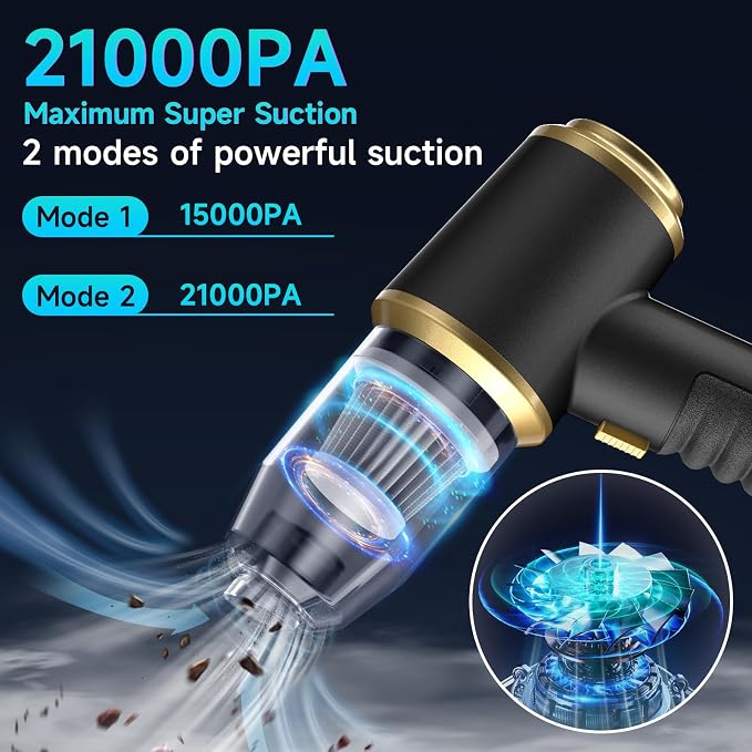 Car Vacuum Portable Cordless - Image 2