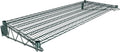 24" x 60" Green Epoxy Wire Wall Mount Shelf by Krollen+Industrial
