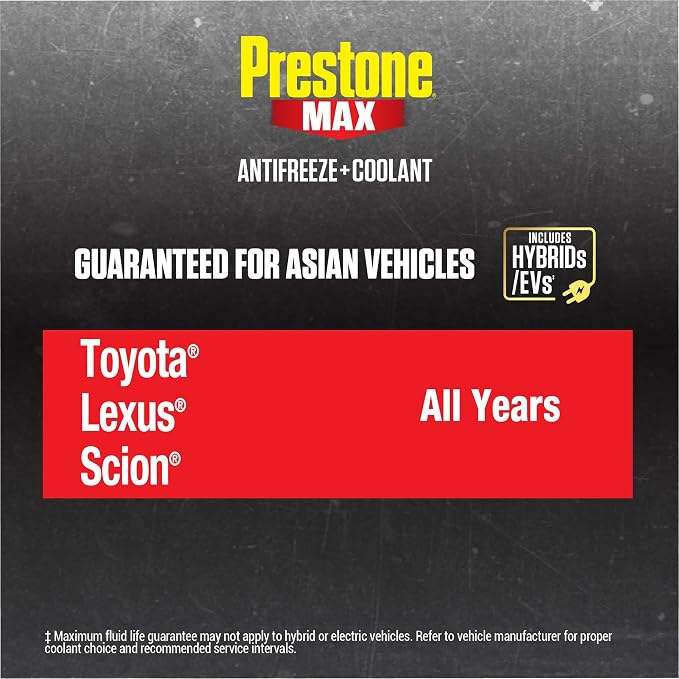 Prestone AF6210 MAX Asian Vehicles Anti-Freeze and Coolant, 1 Gallon - Image 4