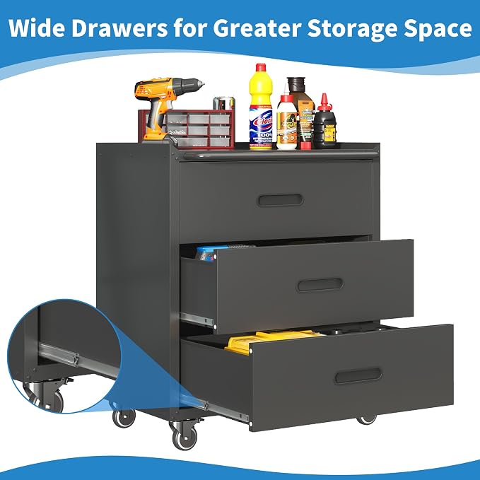 Metal Garage Storage Cabinet - Image 5