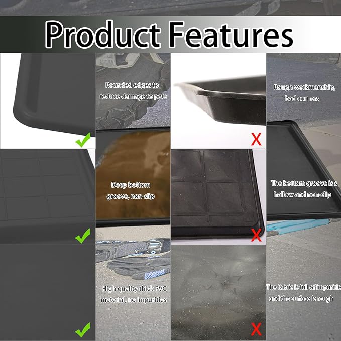 6Pcs Auto Oil Drip Pan Extra Large Oil Drip Pan - Image 5