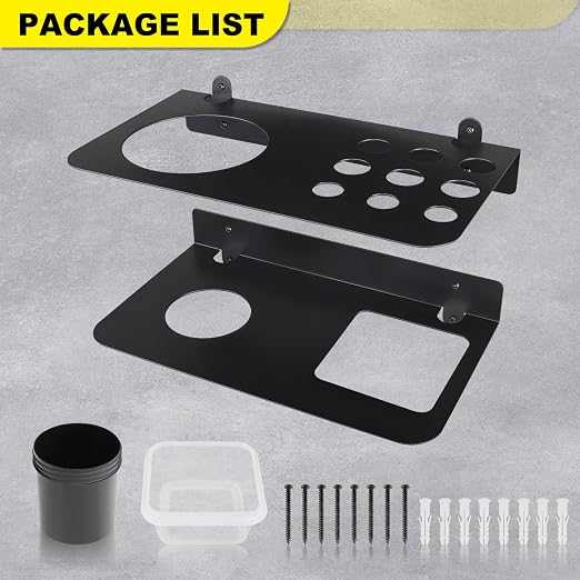 Coolant Funnel Kit Holder Storage Rack Includes 2 Plastic Removable Drip Cups - Image 9
