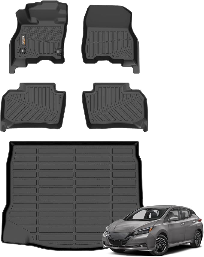 Binmotor-All Weather Car Floor Mats and Cargo Liner Set by VisittheBinmotor