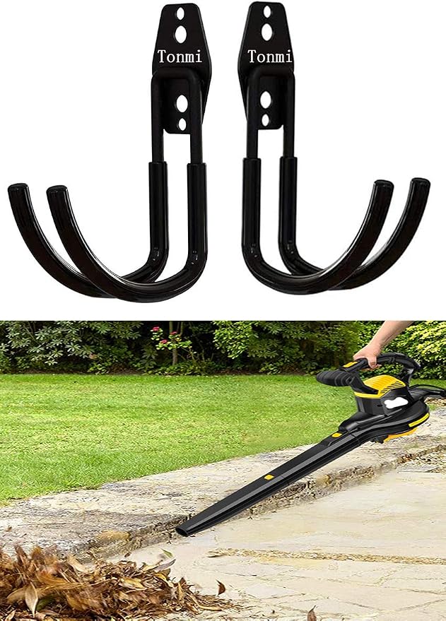 2Pcs Leaf Blower Hanger for Garage, Chainsaw Holder Wall Mount, Power Hedge - Image 7