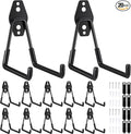 Landhoow 20 Pack Garage Hooks Set Include 12 Pcs Steel Garage Hooks Heavy Duty by Landhoow