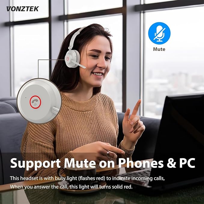 Bluetooth Headset, Wireless Headset - Image 8