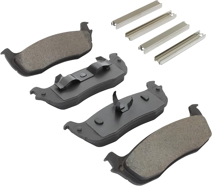 Premium Ceramic Rear Brake Pads Compatible - Image 2