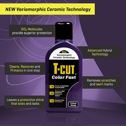 T-Cut Purple Scratch Remover Color Fast Paintwork Restorer Car Polish, 13 - Image 4