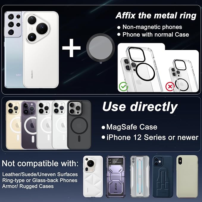 Magnetic Phone Charging Holder for Car - Image 2