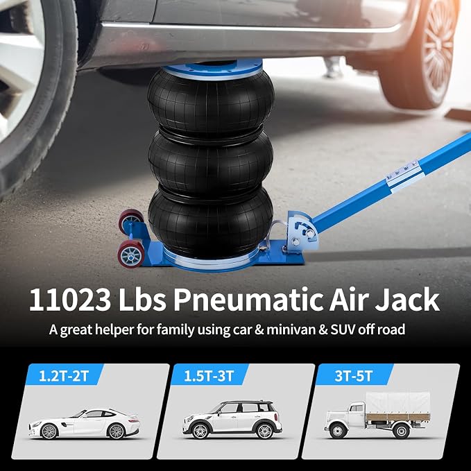 CXRCY 5 Ton Air Jack for Cars & Trucks - Image 2