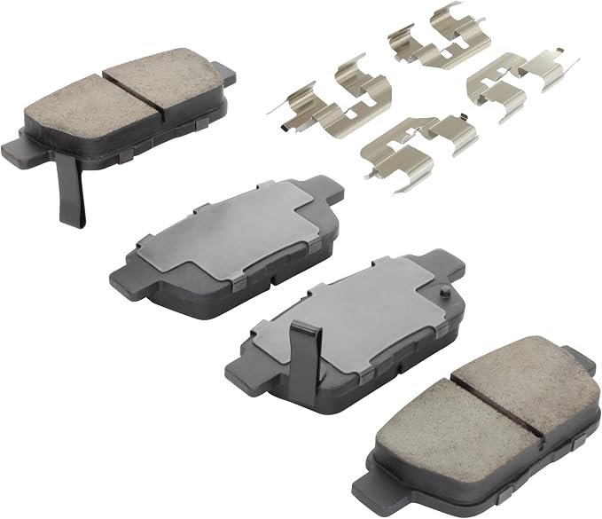Premium Ceramic Rear Brake Pads Compatible - Image 2