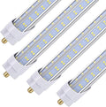20/Pack LED Light Tubes -144W 6000K 18800 Lumens, Single Pin Fa8 Base, T8 T10 by FTUBET