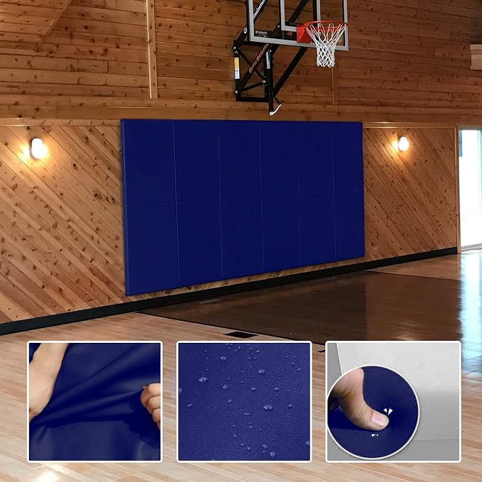 PROGOAL 2"/4" Thick Foam Protection Wall Pad，Gym Basketball-Court - Image 3