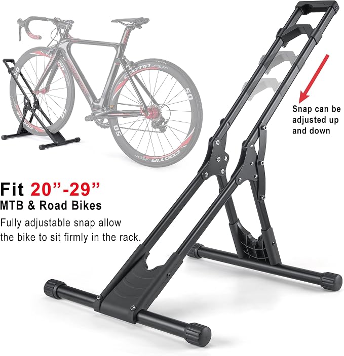 Bike Floor Stand Rack- Indoor Bike Stand - Image 2