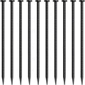 16 Inch Rebar Stakes 10 Pack Heavy Duty Ground Anchors 1/2 Inch Diameter by MSWY