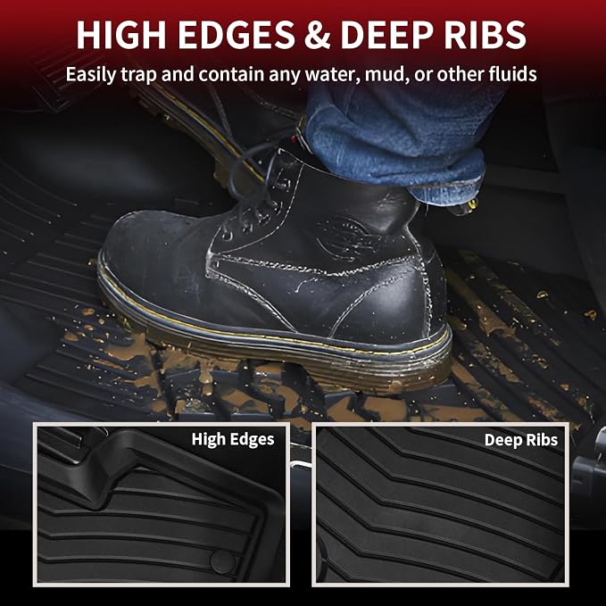 LASFIT Floor Mats for Mercedes Benz GLC 2016-2022, GLC300 / GLC350e / GLC43 AMG - Image 3
