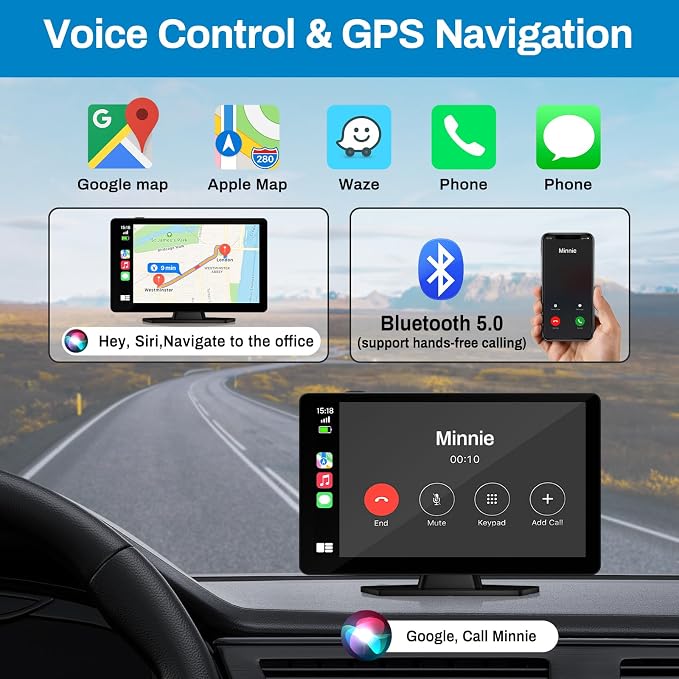 Wireless Carplay Screen for Car - Image 4