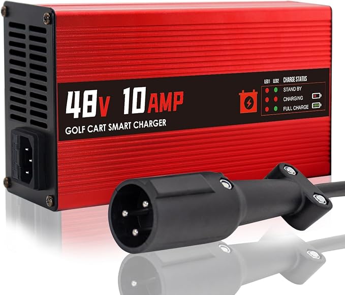 48V 10AMP Club Car Golf Cart Battery Charger by CAPTOK