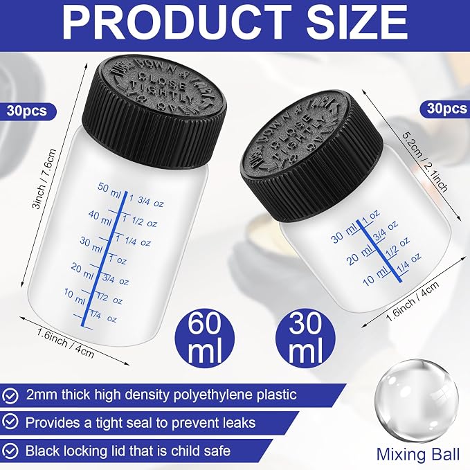 Maxcheck 120 Pcs Touch up Paint Bottles - Image 2