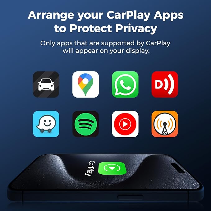 Wireless CarPlay Adapter for iPhone, Mini Size for Apple CarPlay Adapter - Image 7