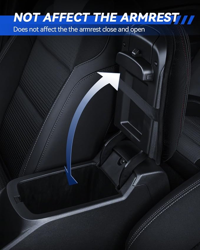 Armrest Cover for 2024 2025 Chevy Trax Accessories Center Console Middle Lid - Image 7