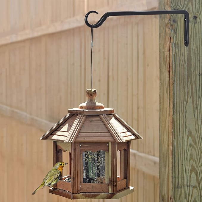 12inch 4 Pack Plant Hanger, Sturdy Hanging Plant Hangers Outdoor, Bird Feeder - Image 3