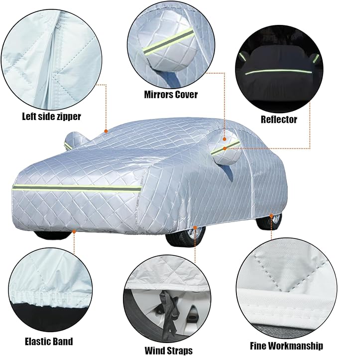 7 Layers Waterproof Heavy Duty Car Covers - Image 5