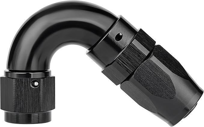 EVIL ENERGY 6AN 150 Degree One Piece Full Flow Hose End Fitting Swivel by EVILENERGY