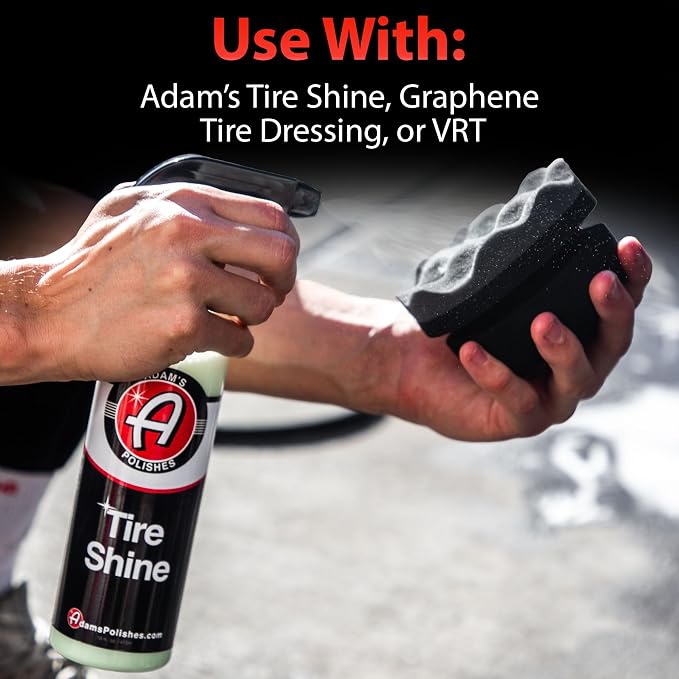 Adam's Polishes Pro Tire Hex Grip Applicator - Image 5