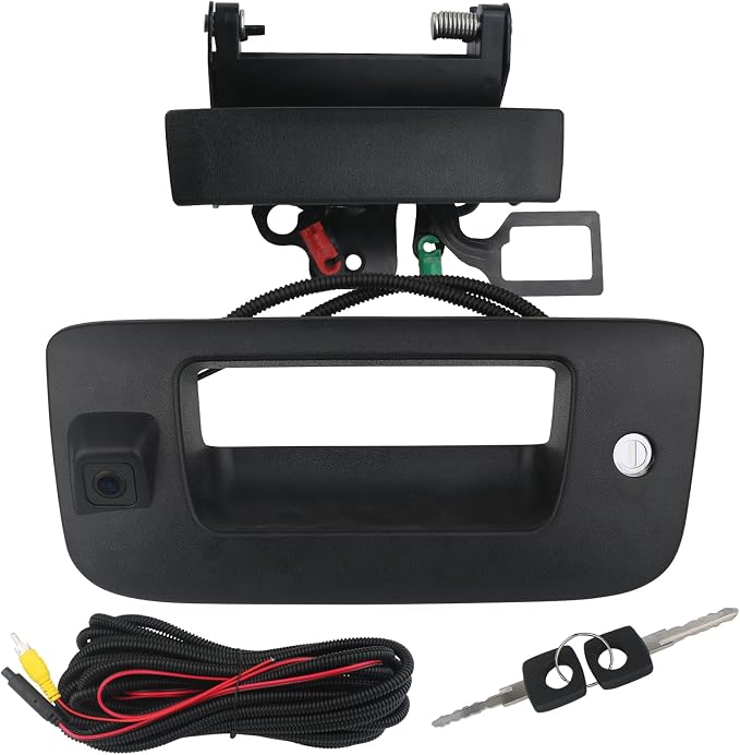 Backup Camera Tailgate Handle Rear View Camera Liftgate Latch Handle by omoZone