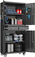 Metal Garage Storage Cabinet by GANGMEIMENTALSTORAGECABINET