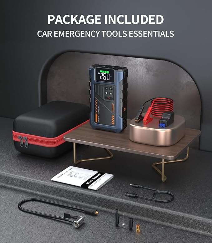 Car Battery Charger Jump Starter - Image 7