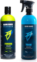 Superior Exterior Automotive Bundle, Includes Fusion Sauce and Trim Sauce by BlingSauce