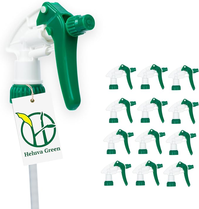 Spray Bottle Nozzle Replacement, Bottle Tops Only by HeluvaGreen