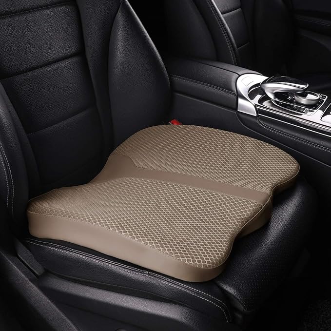 Comfort Memory Foam Seat Cushion by LARROUS