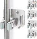 Broom Holder Wall Mount Screw Drilling, Sturdy Heavy Duty Stainless Steel Mop by Unknown