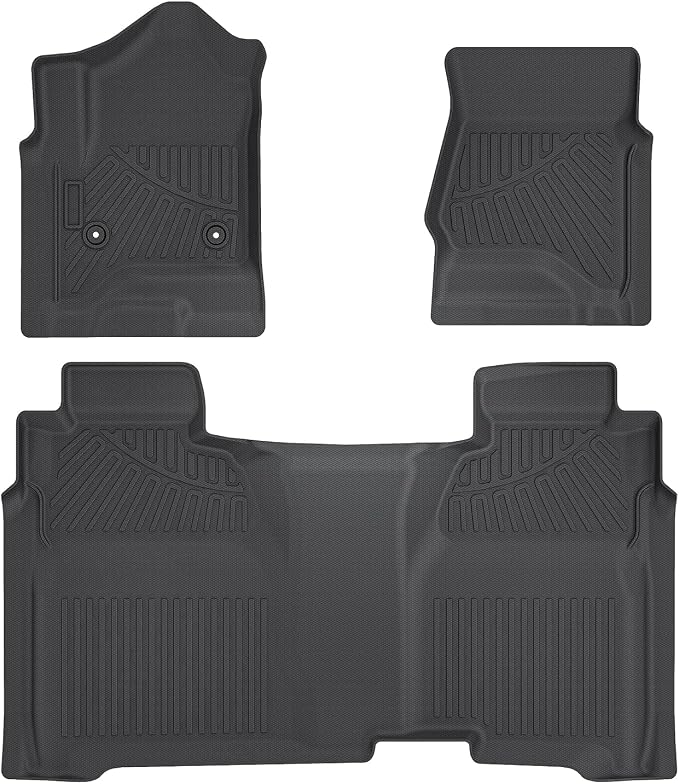 Cartist Floor Mats Fit for 2014-2018 Chevy Silverado & GMC Sierra 1500 Crew by cartist