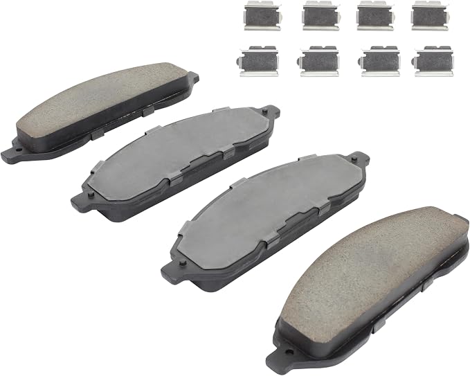 Premium Ceramic Front Brake Pads Compatible - Image 2