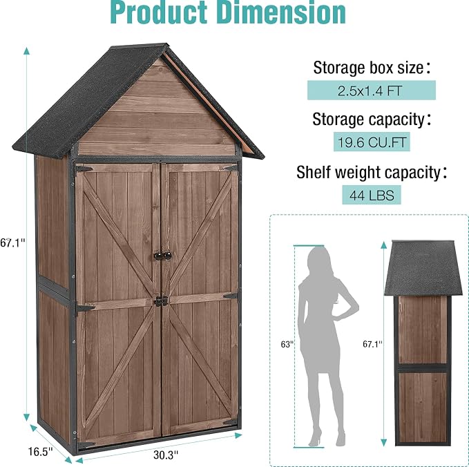 Sheds Outdoor Storage, Garden Shed - Image 7