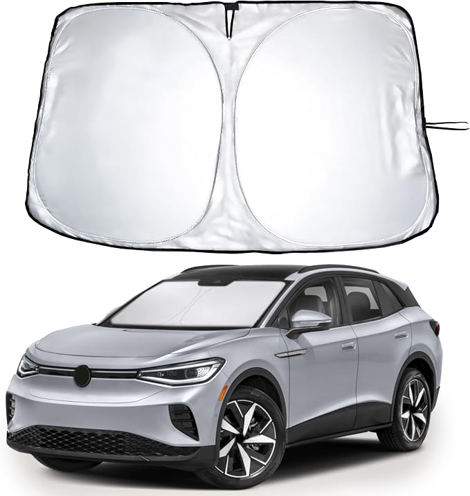 Econour Windshield Sun Shade for Volkswagen Atlas Accessories 2018-2024 2025 VW by EcoNour