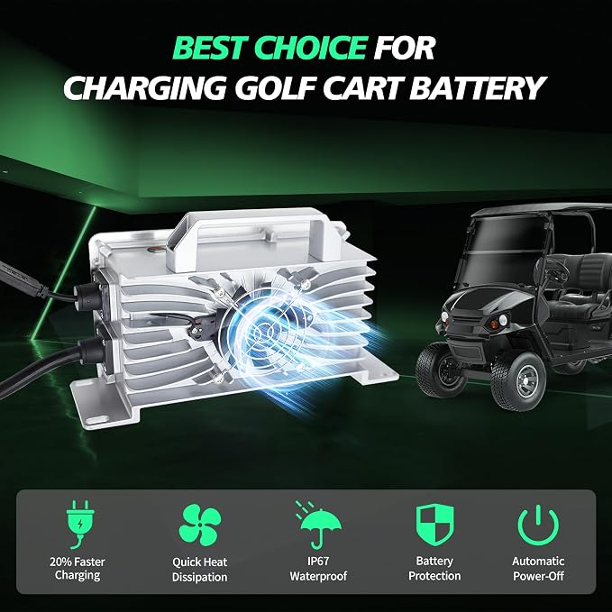15 AMP 48 Volt Golf Cart Battery Charger - Image 2