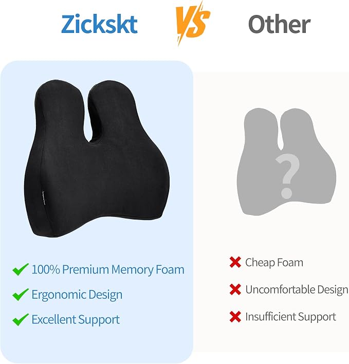 Lumbar Support Pillow for Office Chair and Car Seat - Image 9